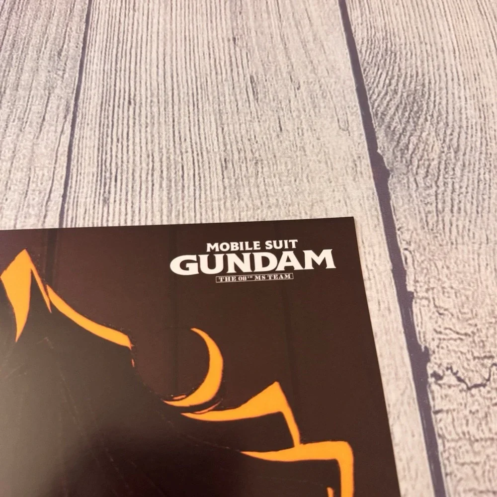 Mobile Suit Gundam 08th MS Team Karen Joshua Anime Poster Kawamoto Vintage